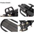 thumbnail image 4 of Retractable Bike Cargo Rear Rack - Adjustable Alloy Bicycle Carrier - 22lbs Capacity - Mountain Bike Mount, 4 of 6