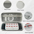 thumbnail image 3 of Étui de Transport pour Nintendo Switch 2, Design de Mécha Blindé, Coque Rigide Imperméable Portable, Sac de Transport de Voyage pour Rangement de Jeux avec 2 Protecteurs d'Écran - Noir, 3 of 7