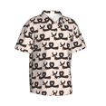 thumbnail image 2 of Haiem Cute Puppy Printed Hawaiian Shirt for Men - Men’s Casual Beach Summer Shirts - Stretch Fabric with Modern Fit-3X-Large, 2 of 9