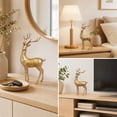 thumbnail image 7 of Deer Decor Christmas Centerpieces for Tables, Reindeer Christmas Decor Holiday Gift, Christmas Animal Figurines Home Decor Indoor, 7 of 7