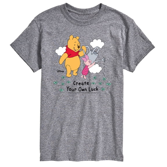 Winnie the Pooh - Create Own Luck - Men's Short Sleeve Graphic T-Shirt