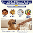thumbnail image 6 of Beefeaters Beefhide 5in Twist Sticks with Real Chicken 26oz - Dog Rawhide Chews for Clean Teeth & Training, High Protein Dog Treat Chews, Chicken Wrapped Rawhide Sticks, No Artificial Colors or Flavo, 6 of 8