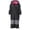 Charcoal, variant on Girls 4-6X Snowmobile Snowsuit