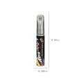 thumbnail image 3 of 100ml Automotive Touch Up Paint Pen - Quick & Easy Car Scratch Repair for Minor Scratches - Black, Red, White Colors - ABS Brush Tip Design - Prevents Rust on Metal, Plastic & Fiberglass, 3 of 7