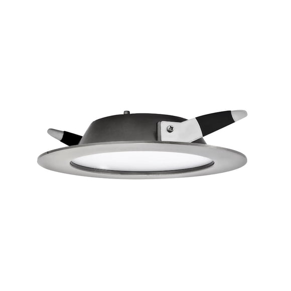 Luminario Led Empotrable Pro 12W Plateado Satin 6000K Boomer