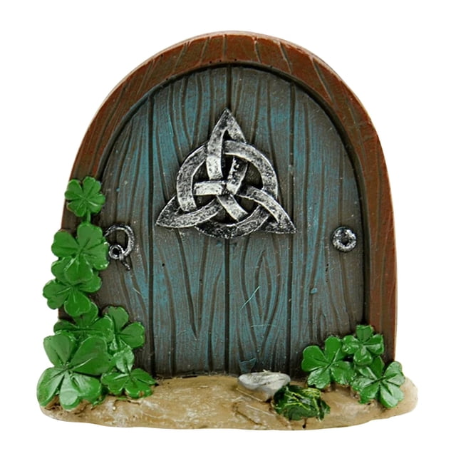 asddcavvf Miniature Doors For Trees Outdoor Miniature Door For Tree Decoration Garden Accessories
