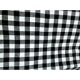 thumbnail image 2 of Lilly Craft Buffalo Black and White Plaid Flannel Fabric 58-60 inches Wide and Sold by the Yard, 2 of 3
