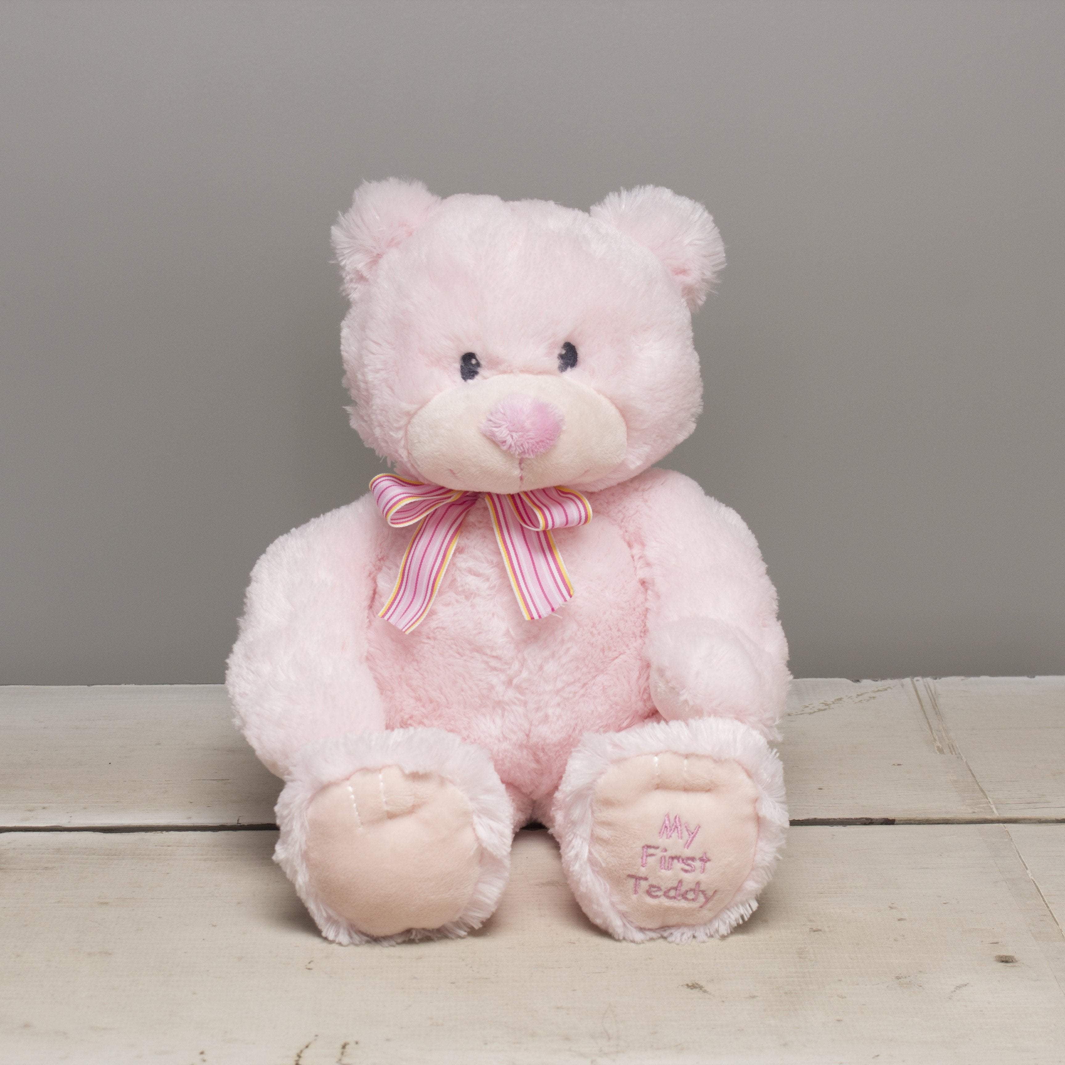 24 inch Pink Gund My First Teddy Bear Stuffed Animal 
