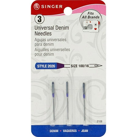 Singer Jean Denim Machine Needles Size 40 40pk Walmart Magnificent What Size Sewing Machine Needle For Denim Singer Jean Denim Machine Needles Size 40 40pk Walmart Magnificent What Size Sewing Machine Needle For Denim