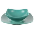 thumbnail image 6 of Gibson Home Zen Buffet Matte Porcelain 8 Piece Dinnerware Set - Green, 6 of 6