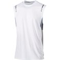 thumbnail image 1 of Ideology - Camiseta básica sin mangas para hombre, color blanco, grande, 1 of 1