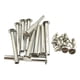 thumbnail image 3 of 10 Juegos de Tornillos de Poste de Metal Tornillos de Tornillo de 10x30mm Hugo Postes Tornillos de fijación Remaches, 3 of 8