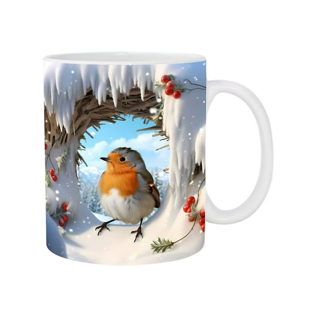 Usloyux Ceramic Christmas Mug Clearance, Inflated World'S Ever Mug 11Oz Sublimation Design, The The Mug