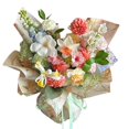 thumbnail image 5 of Granjero Gordo regalos, flores, papel para envolver regalos, flores impresas a prueba de agua, papel para envolver regalos (blanco), 5 of 5