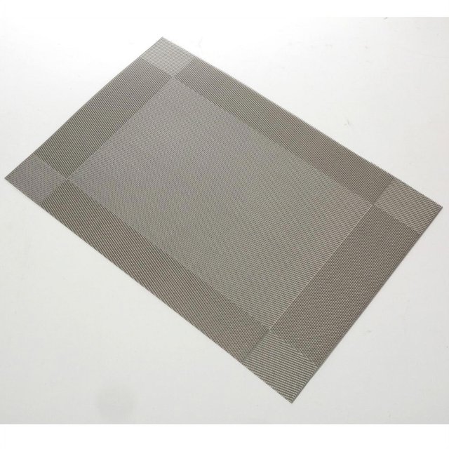 CAYU Table Couleur Unie Table Mat Pvc Teslin Western Restaurant Table à Manger Porte-Pots Bol Mat Photo Cadre Diagonale