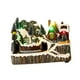 thumbnail image 4 of Tren navideño luminoso, casa musical navideña de resina decorativa coleccionable niño, 4 of 9