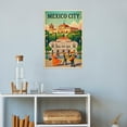 thumbnail image 4 of Chapultepec Castle Vintage Poster Classic Mexico City Travel Artwork Print Poster, 4 of 8