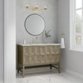 thumbnail image 4 of James Martin Vanities D100-V48-PBO-3VSL Emmeline 48" Single Basin Ash Wood Vanity Set -, 4 of 5