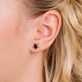 thumbnail image 2 of Blomdahl | Hypoallergenic | Black Titanium 8mm Star Stud Earrings | Best Choice For Sensitive Ears, 2 of 2