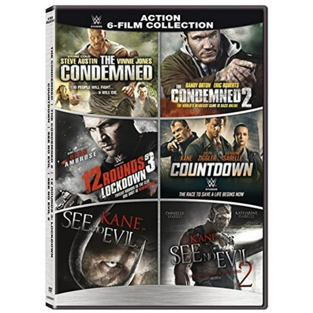 Wwe 6 Film Collection Dvd Walmart Com Walmart Com
