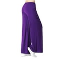 thumbnail image 4 of Buigttklop Pants for Women 2024 Women'S Loose High Waist Wide Leg Pants Workout Out Leggings Casual Trousers Yoga Gym Pants, 4 of 6