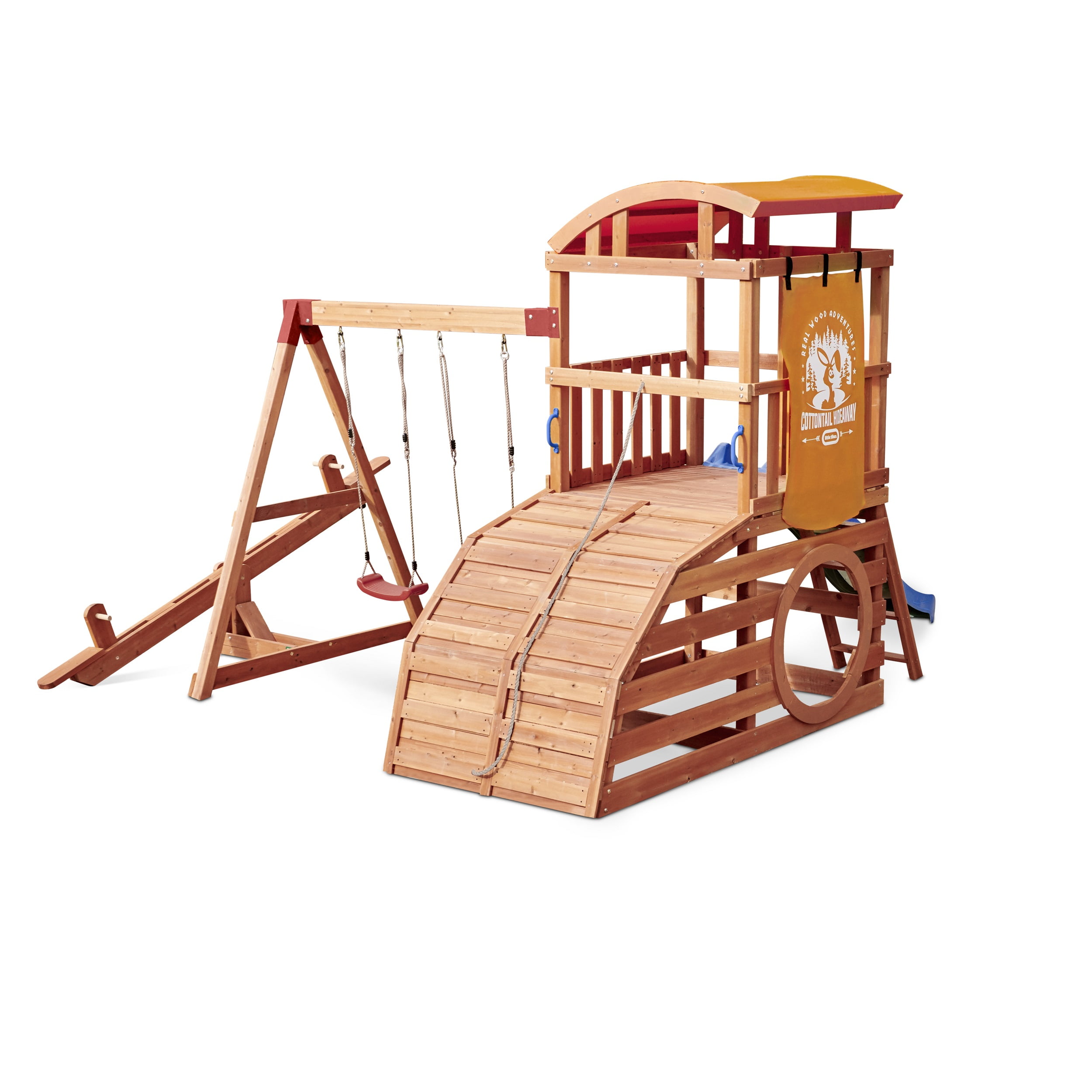 Real Wood Adventures Cottontail, Wooden Outdoor Playsets