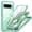 Green, variant on Lunvic for Google Pixel 9 Pro XL Rugged Case, Full-Body Water-Resistant Protection, Magnetic Ring, Front Frame with 9H Screen Protector, Black