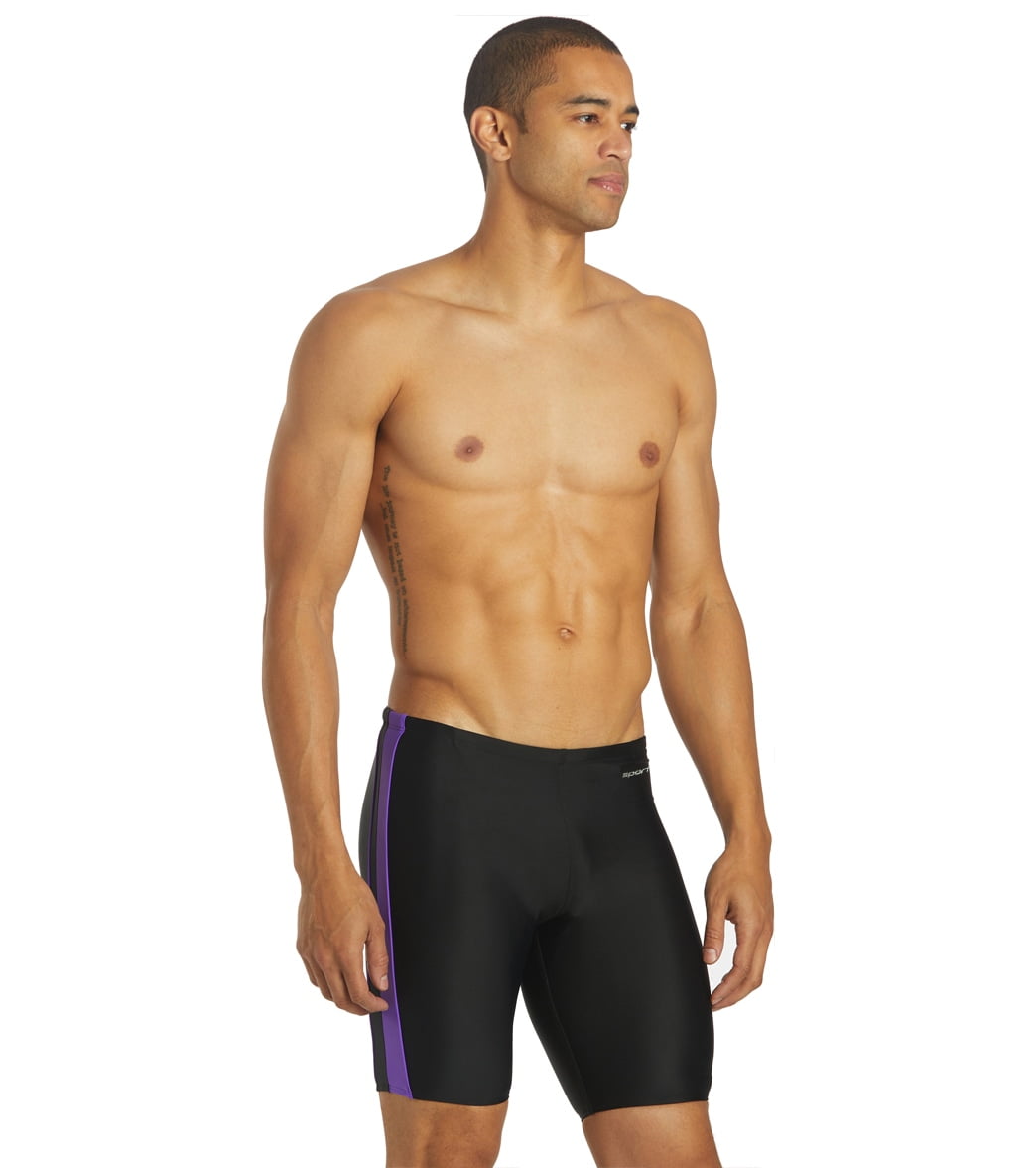 Sporti Piped Splice Swim Jammer Swimsuit (Men’s)