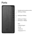 thumbnail image 3 of HP - OmniDesk Desktop - AMD Ryzen 7 - 16GB DDR5 Memory - 1TB SSD - Gray Wood, 3 of 5