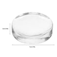thumbnail image 2 of CRILSTYLEO Smooth Grip Transparent Fermenting Jar Weight for Home Pickling and Kimchi Preparation, 2 of 8