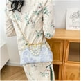 thumbnail image 4 of Pearl Evening Bag for Women Vintage Embroidered Floral Clutch Purse Evening Handbag Shoulder Crossbody Bags, 4 of 7