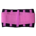 thumbnail image 4 of KHONTS Waist Trainer for Women Trimmer Belt Waist Cincher Tummy Wrap Plus Size Snatch Bandage Body Shaper Pink XXXL, 4 of 4