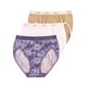 thumbnail image 4 of Paquete de 3 panties corte francés Ilusión 31343 azul CH Algodón 93% Elastano 7%, 4 of 4