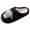 Black, variant on Women's Fuzzy Slippers For Indoor House Shoes With Memory Foam Plush And Cute Slippers For Women White 41