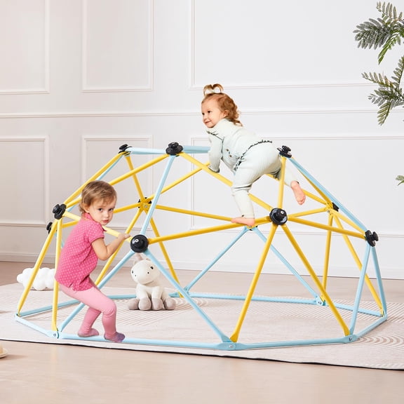 Cúpula de escalada VEVOR, 6 pies, Jungle Gym, para niños de 3 a 9 años, 600 kg