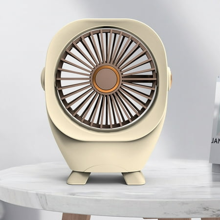 

WMYBD Clearence Fashion Desktop Fan Home Usb Charging Small Fan Mini Desktop Portable Large Wind Silent Electric Fan Gifts