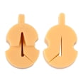 thumbnail image 3 of 10 Pcs Silenciador De Silencio De Violín Portátil De Goma Para Práctica Universal Acerce De 2.7 X 1.7 X 0.8 Cm shamjiam Violín Silencioso, 3 of 8