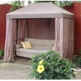 thumbnail image 1 of Gazebo Swing Replacement Canopy Top Cover and Netting Set, 1 of 4