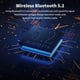 thumbnail image 5 of Ofertas de Locura, Altavoz inalámbrico Bluetooth 5.3 Iluminación genial Audio panorámico Batería de larga duración Dos tarjetas interconectadas Altavoces Bluetooth impermeables insertables Akmoler, 5 of 8