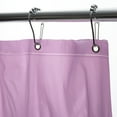 thumbnail image 3 of Bath Bliss 2 Pack PVC 70" x 72" Solid Heavy Grommet Bathroom Shower Liner in Lilac, 3 of 4
