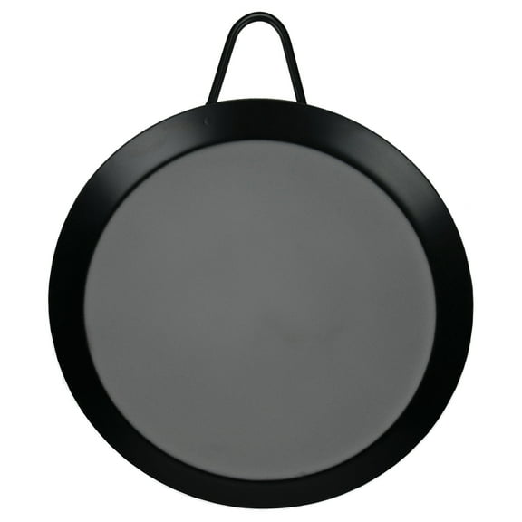 Brentwood Carbon Steel Nonstick Round Comal Griddle for Single Burner (11 In.)