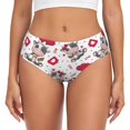 thumbnail image 1 of Balery Caring Cow Ropa Interior de Algodón para Mujer con Dibujo – Braguitas Cómodas y Elásticas, Estilo Clásico-X-Small, 1 of 6
