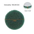 thumbnail image 2 of 8 Packs Drill Power Brush 2 inch Tile Scrubber Scouring Pads 180-240 Grit for Household Cleaning, 2 of 6