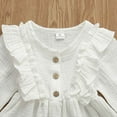 thumbnail image 5 of Nouvelle Robe Décontractée de Fête en Coton et Lin pour Tout-Petit Enfant Bébé Fille Ensemble de Vêtements Robe d'Été, 5 of 5