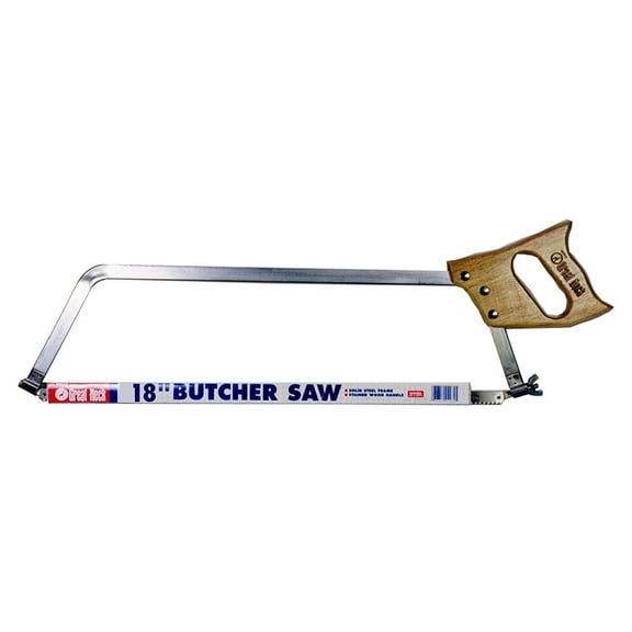 GreatNeck Butcher Saw BUS18 - 18 Inch High Carbon Steel Blade - 18 in