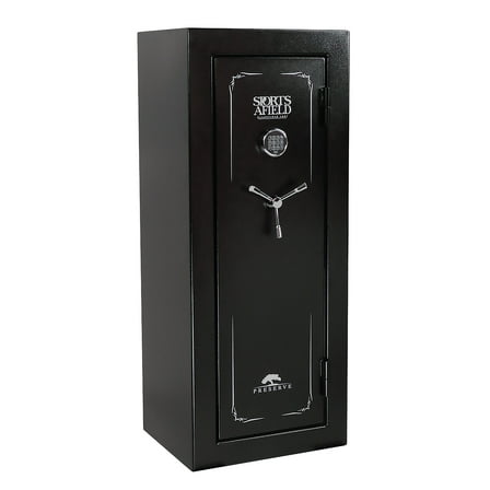 Sports Afield Preserve Series Gun Safe E-Lock Black SA5924P