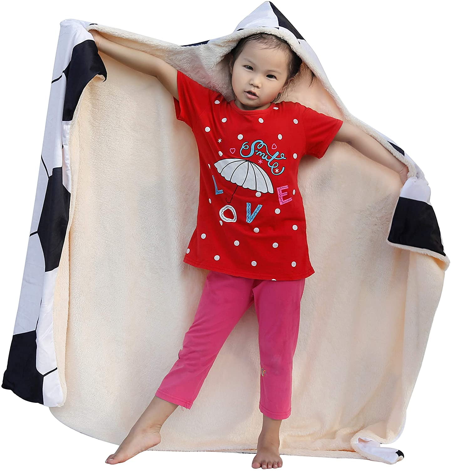 softball hooded blanket
