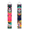 thumbnail image 4 of Pareado de Halloween Cortina de Puerta Pareja de Fantasmas Pareado de Día Muerto Pareado de Halloween Pareado de Halloween (valores.mx), 4 of 4