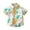 White, variant on CPNG Toddler Baby Boys Lapel Button Down Shirts Hawaiian Cartoon Pineapple Print Short Sleeve Cool Dress Shirt(White,4-5 Years)