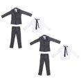 thumbnail image 1 of Juego de Juguete de Muñeca Masculina 1/6 Baoblaze Traje de Caballero Gris Accesorios, 1 of 8